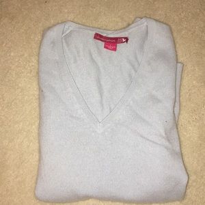 blue cashmere sweater